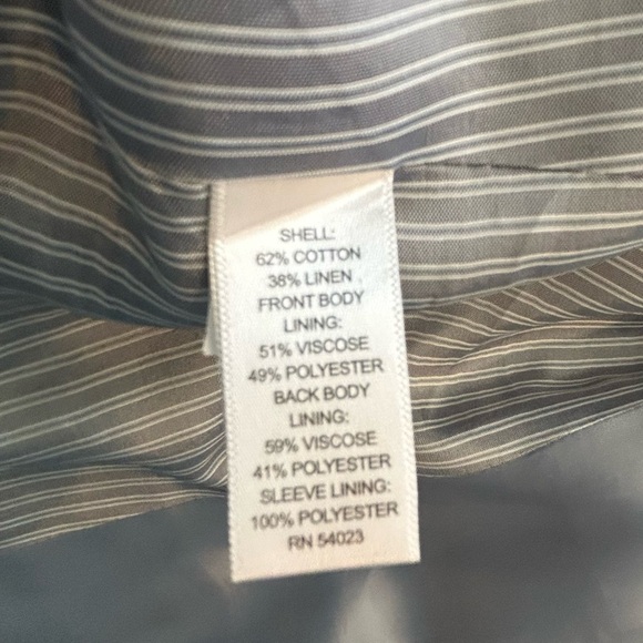 Banana Republic 42L khaki sport coat - Picture 2 of 7